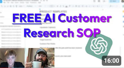 Customer Research Video